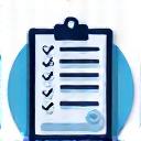 Icon representing security audits and compliance